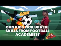 Can kids pick up real skills from football academies?