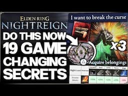 Elden Ring Nightreign - 19 OP RUN WINNING Tips & Secrets You Didn't Know About - Easy Wins Guide!
