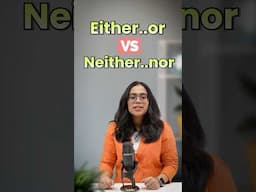 Difference Between Either…or Vs Neither…nor | English Grammar Lesson in Hindi | English With Ananya