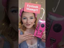 Testing THE Eyelash Stamp!! #eyelashstamp #newmakeup