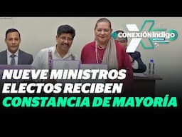 INE entrega constancias de mayoría a candidaturas ganadoras de la SCJN | Reporte Indigo