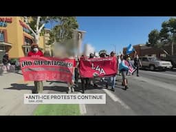 Anti-ICE protests continue in East San Jose
