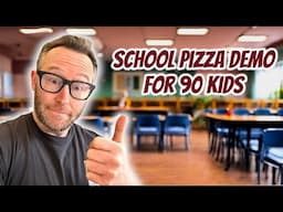 Pizza demo for 90 kids
