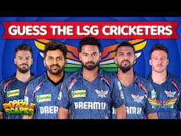 Guess the Lucknow Super Giants Cricketers | IPL quiz 2025 |  LSG Quiz