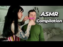 Face Care & Baby Hair / Haircut & Beard Grooming / Filipino Tattoo / Skin Analysis ASMR Compilation