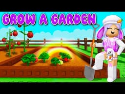 Playing GROW A GARDEN For The FIRST TIME! (Roblox)