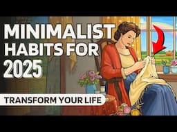 15 Minimalist Habits to START IN 2025 for a Simpler, Stress-Free Life