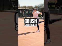 Tip For CRUSHING Short Balls #tennis