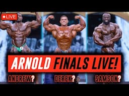 LIVE 🔴 Arnold Classic 2025 FINALS | Samson Dauda vs Derek Lunsford? (Watchalong)