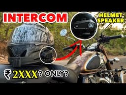 HELMET INTERCOM AND SPEAKER SETUP FOR THE UPCOMING RIDE | EDYELL C9 UNBOXING AND REVIEW