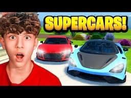 Making The BEST Supercar Collection In Driving Empire!