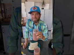 Smoothie Challenge Day 6 - Strawberry Shortcake Frosty