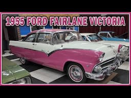 1955 Ford Fairlane Crown Victoria at Classic Rides and Rods Annandale Minnesota