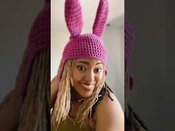 GRWM: Louise Belcher crochet cosplay #crochet #cosplay #crochetcosplay