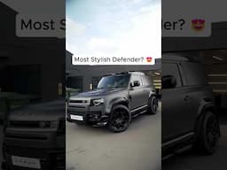 Most Stylish Defender? 😍 #landroverdefender #landrover #cartok #suv #newdefendermods #shorts