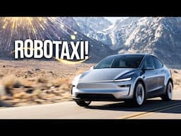 DRIVERLESS Tesla Robotaxi Spotted in the Wild!