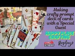 Make a Crafty Deck of Art Prompts with @HappyPlaceCrafting - Livestream Marathon