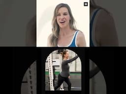 Hilary Swank's workout routine definitely changed after having twins #womenshealth