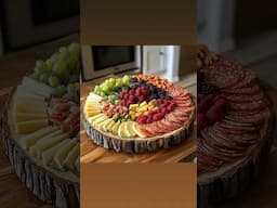 Elegant Grazing Platter with Berries, Salami, Cheeses, and Grapes!