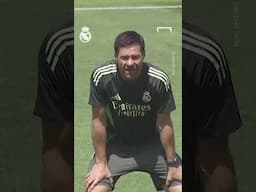 XABI ALONSO TAKES FIRST REAL MADRID TRAINING SESSION 🤍 #football #soccer #shorts