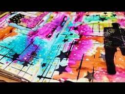 Creating Magic with Dylusions Inks | Peaceful Art Journaling to Inspire You
