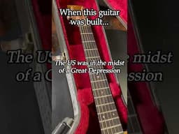 Guitar made BEFORE WWII?!