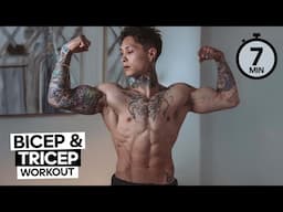 DO THIS Workout For BIGGER BICEPS & TRICEPS | Dumbbells Only