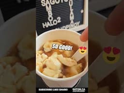 AUTHENTIC FILIPINO TAHO SAGO AT SAGO TOGO NEW WESTMINSTER | #FOOD #STREETFOOD #SHORTS