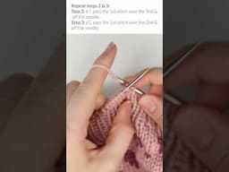 How to Bind Off in Pattern for 1x1 Rib to Match Long Tail Cast On