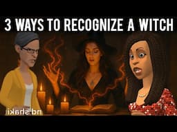 3 CLEAR SIGNS SOMEONE AROUND YOU IS A WITCH, HOW TO RECOGNIZE A WITCH (CHRISTIAN ANIMATION)