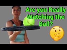How to focus and track the ball better