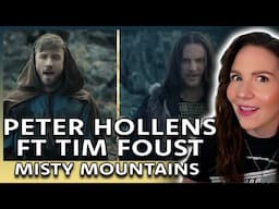 First time reaction to: Peter Hollens feat. Tim Foust - Misty Mountains I Artist Reacts I