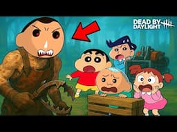 Killer Bochan Trapped Shinchan And His Friends In DBD 😨🔪 | Shinchan Playing Dead By Daylight 😂