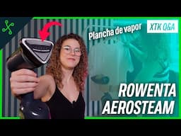 Con esta PLANCHA VERTICAL DE VAPOR podrás planchar solo con una mano | Q&A Rowenta Aerosteam
