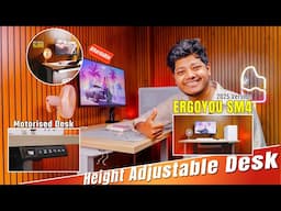 Most Affordable Height Adjustable Motorised Desk | ErgoYou SM4 Standing Desk