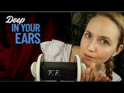 Deep in Your Ears ASMR 👂 Binaural Sounds & Ear Touching Triggers