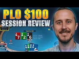PLO $100 Session Review on GGPoker #poker
