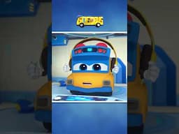 Five Little Monkeys Jumping On The Bed - GoGoBus 🚌 #shorts #nurseryrhymes #kidssong #hooplakidz