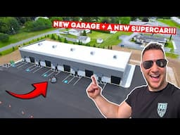 Welcome to My INSANE NEW 12,000sq ft GARAGE!!! I Bought a NEW SUPERCAR to Celebrate...