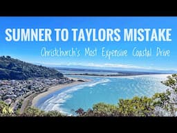 Sumner to Taylors Mistake | Drive Through Scarborough, Christchurch's Most Expensive Suburb | NZ 4K