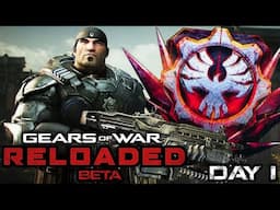Gears of War Reloaded Beta Gameplay LIVE DAY 1!