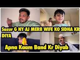 SASUR G NH AJ MERI ko sidha Kr diya | home deep cleaning | apna kaam Q khatam kr diya ..