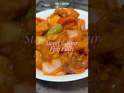 Sweet and Sour Fish Fillet  #cooking #fishfilet #food #ulamideas #foryou #fyp #shorts