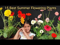तेज गर्मियों में भी भर-भर के फूल देने वाले ये 15 पौधे अभी लगाइए | Summer Flowering Plants top 15