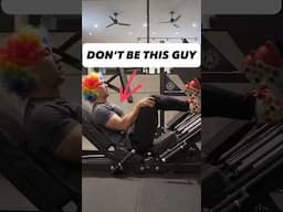 How NOT To Leg Press...