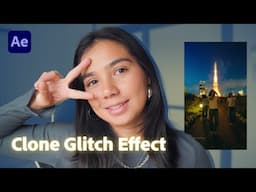 Step-by-Step After Effects Clone Glitch Tutorial from @celinabhandari | Adobe Video