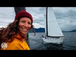 Storms & Sickness Sailing the final Stretch to Glacier Bay Alaska! | A&J Sailing Alaska