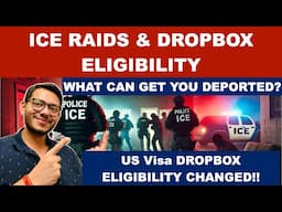 ICE Raids Surge & US Visa Dropbox Rules Change – Stay Prepared! #deportation #iceraids #h1bvisa