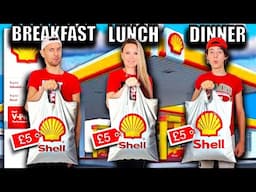 Who can BUY & COOK the best £5 MEAL from a GAS STATION *cheap budget food challenge