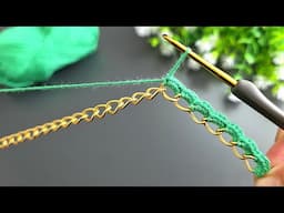Wow Wonderful..!💥👏 You'll love this one day and I sold them .Easy Crochet Chains  Crochet #crochet
